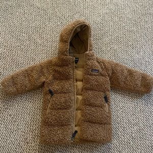 Patagonia Kid’s Recycled High Pile Fleece Down Jacket 4T